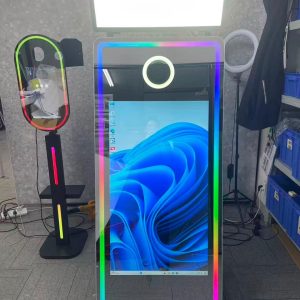 65 in Mirror Photo Booth Selfie Digital Portable